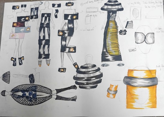 TRẦN HOÀNG YẾN NGỌC TẠI CUỘC THI PIERRE CARDIN YOUNG DESIGNERS AWARD 2025
